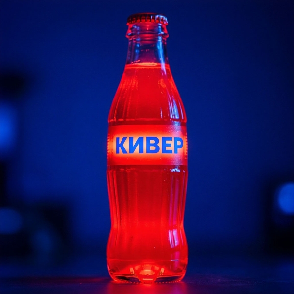 Бутылка кибер-колы